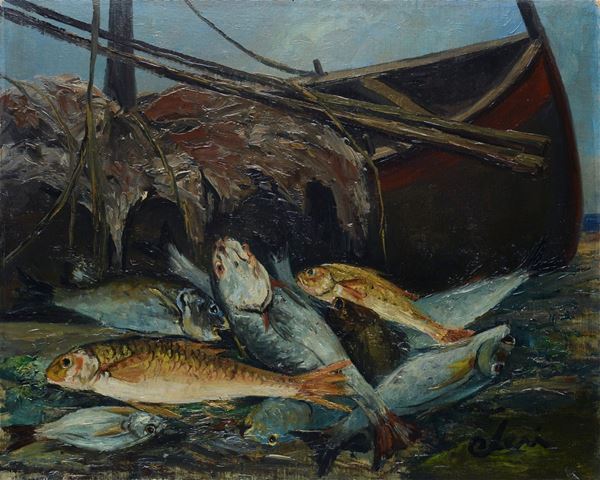 Carlo Levi - Fish