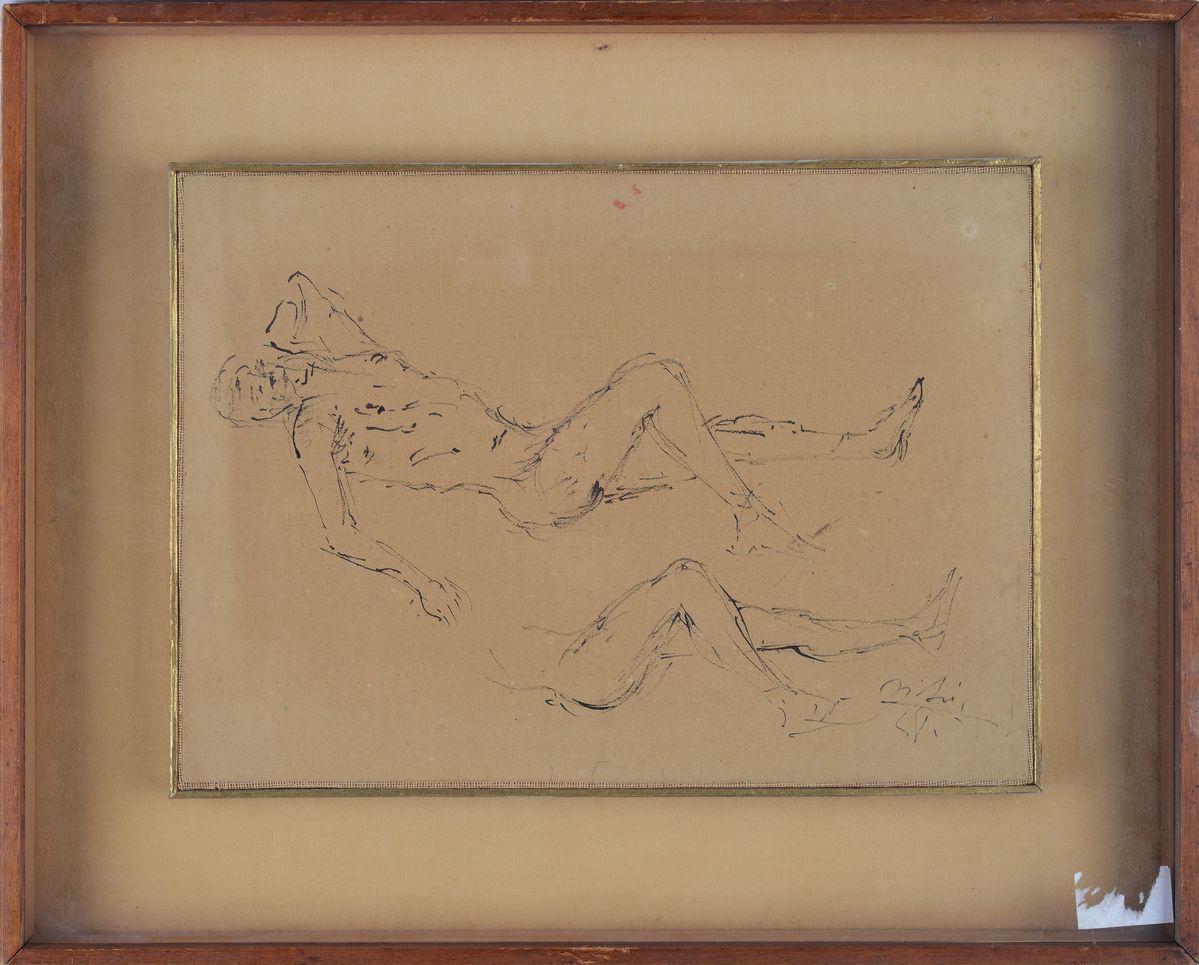 Filippo De Pisis - Studio di Nudo