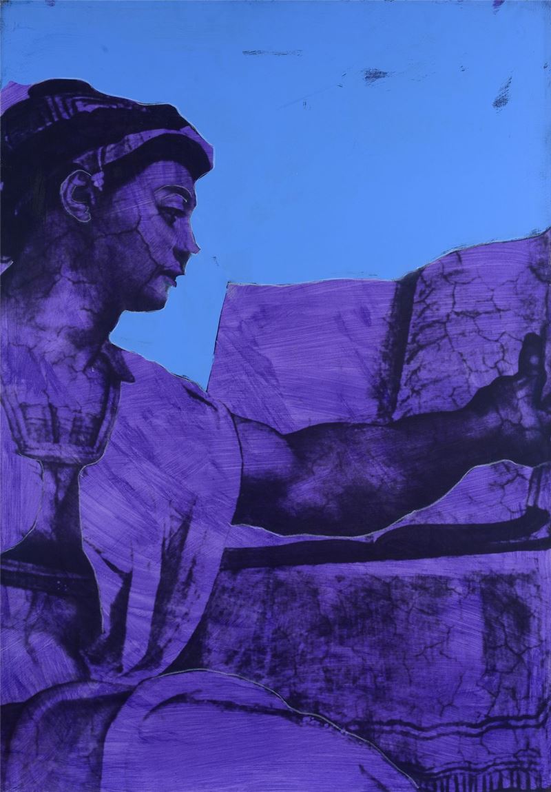 Tano Festa - Senza Titolo (da Michelangelo)