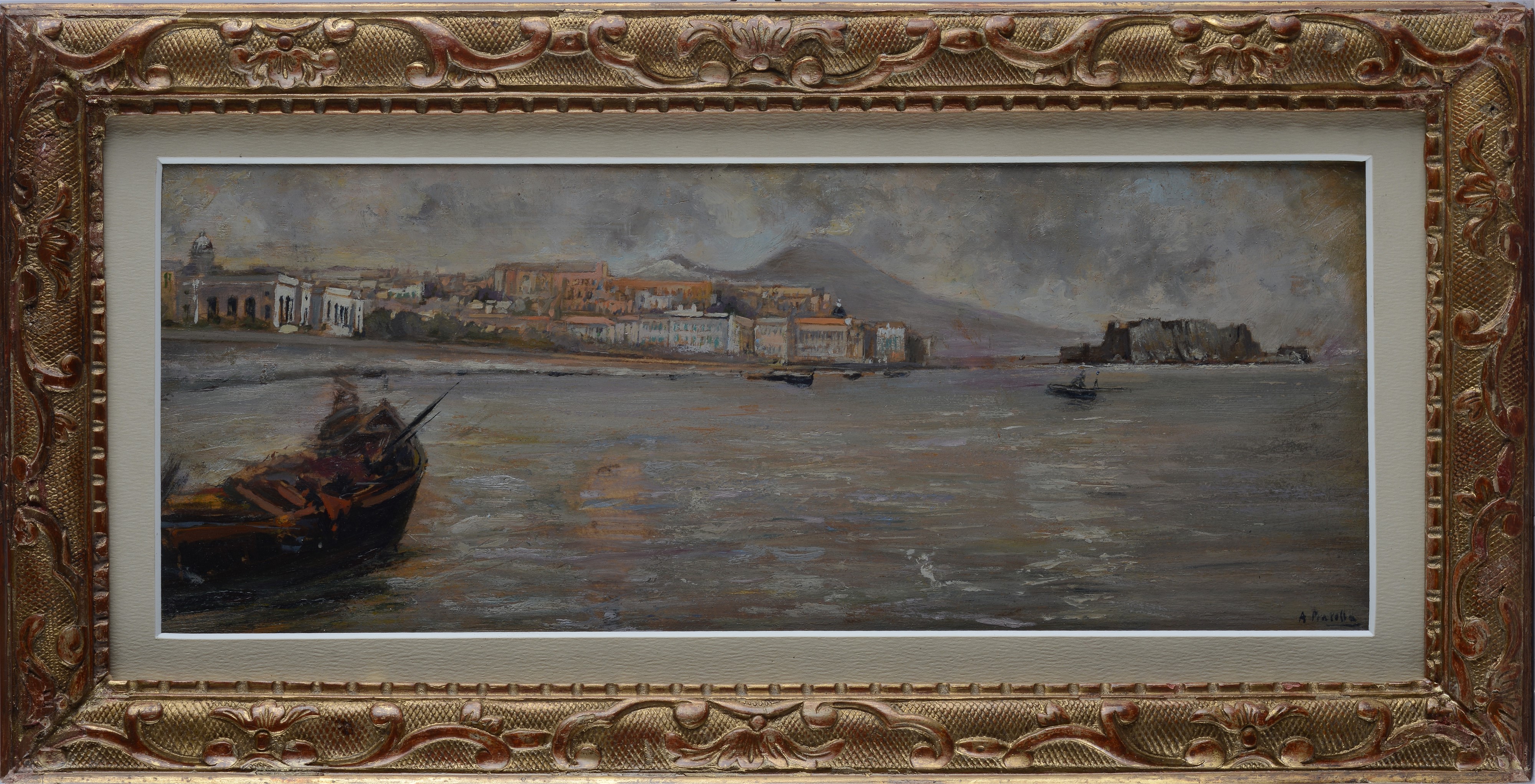 Attilio Pratella - Veduta del Golfo di Napoli