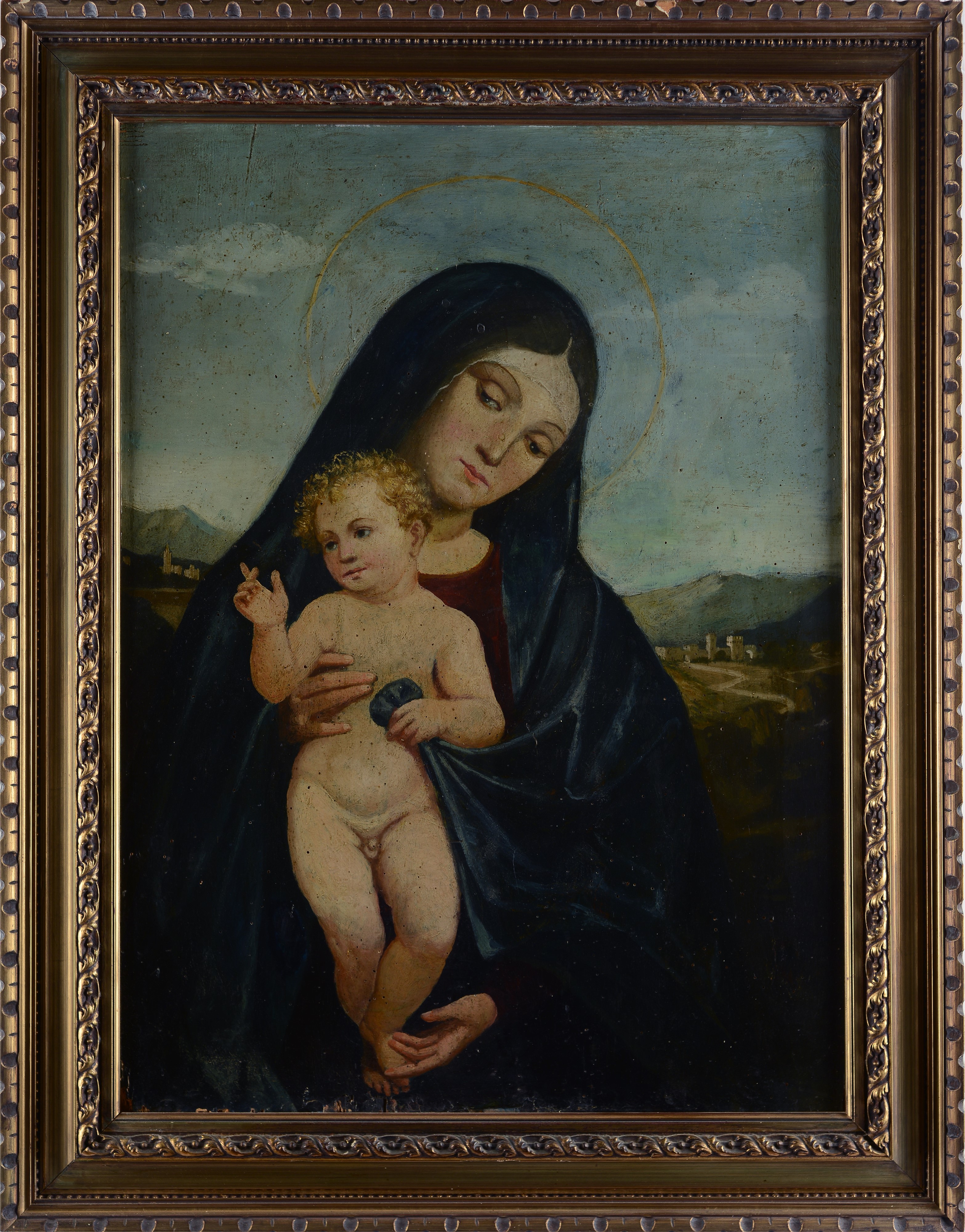 Anonimo, XIX Sec. - Madonna Col Bambino (da Francesco Francia)