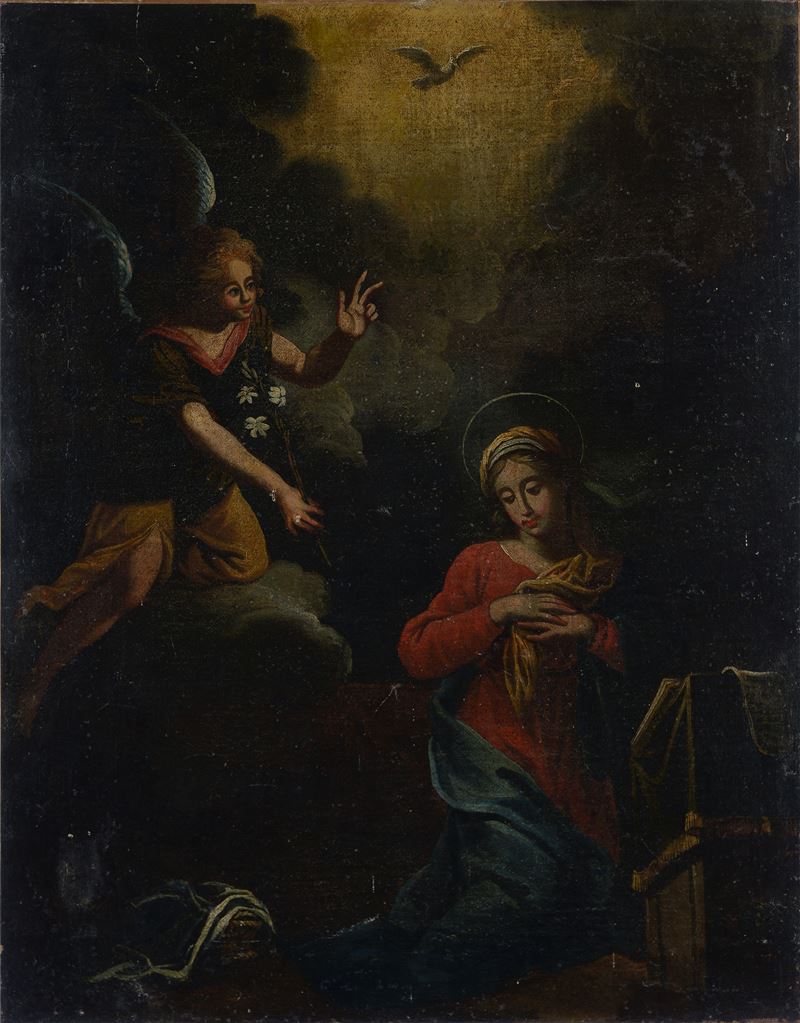 Anonimo, XVII - XVIII Sec. - Annunciazione