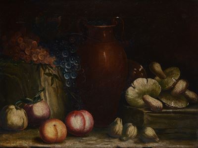 Natura Morta con Frutta e Brocca