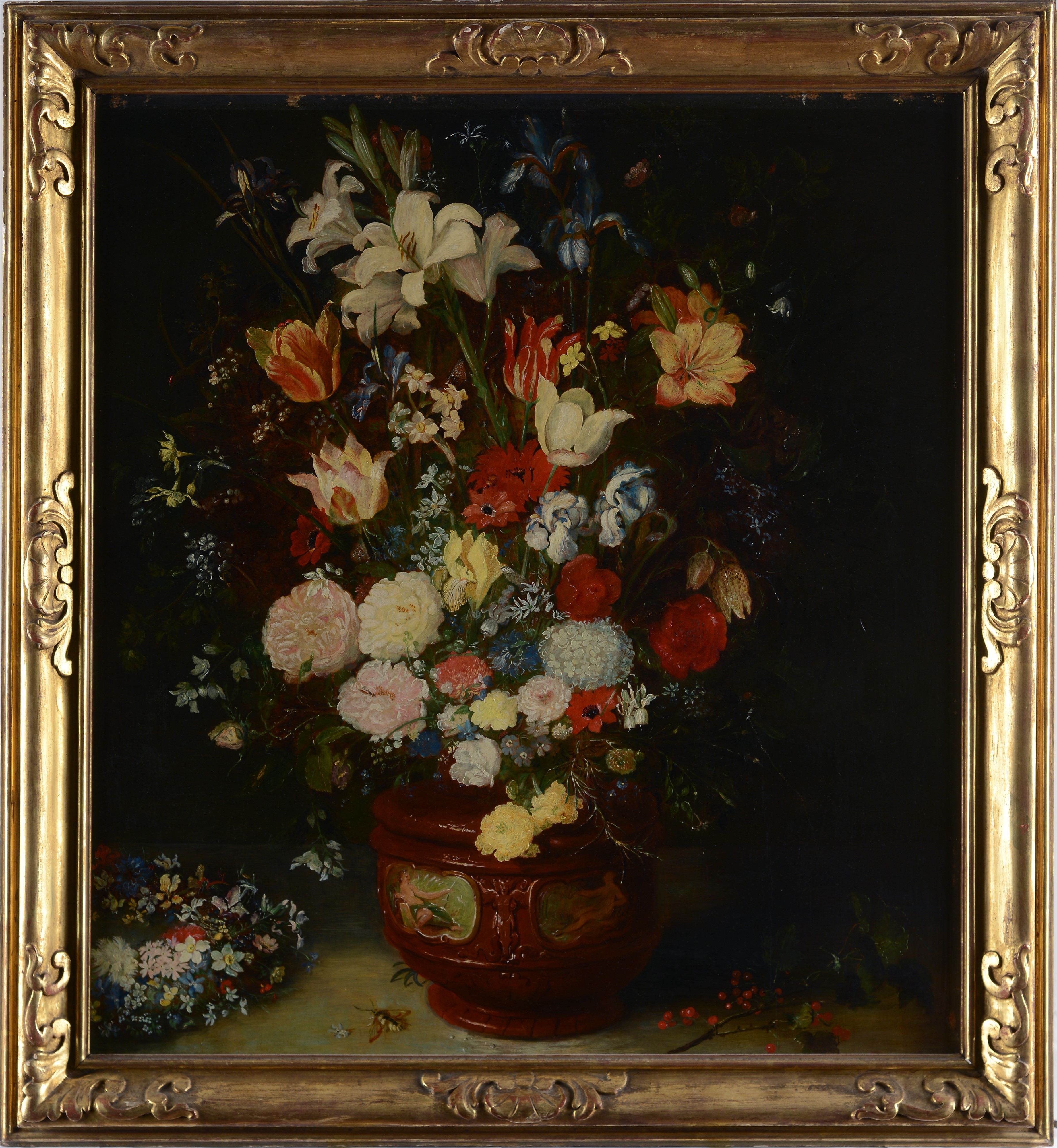 Anonimo, XX Sec. - Vaso con Fiori