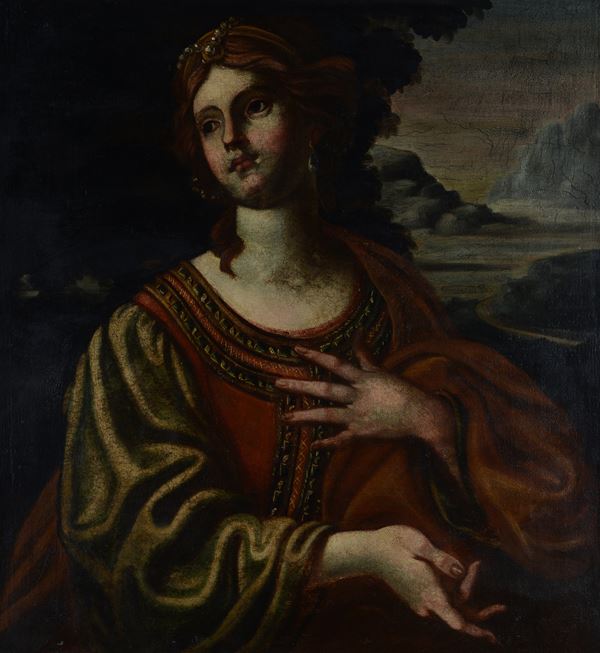 Anonimo, XVII sec. - Figura femminile