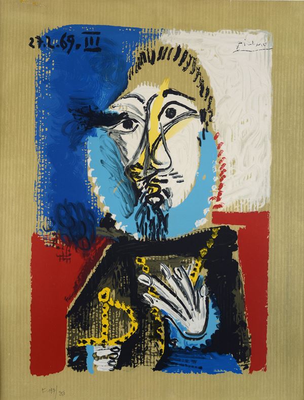 D'apres Pablo Picasso - Portrait Imaginaires 27.2.69 III