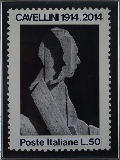 Francobollo con Ritratto Ceroli.