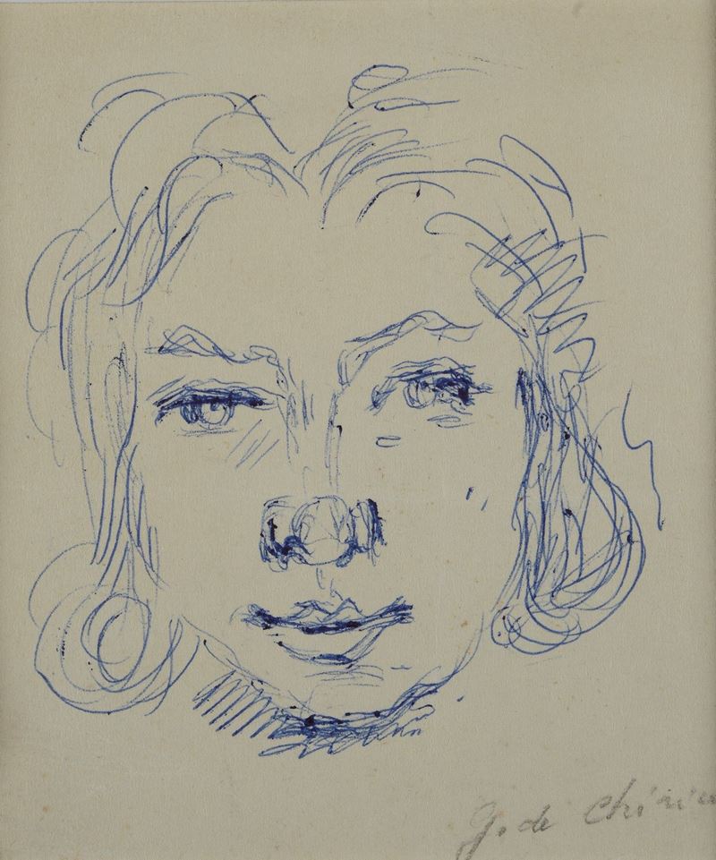 Giorgio De Chirico - Ritratto Femminile