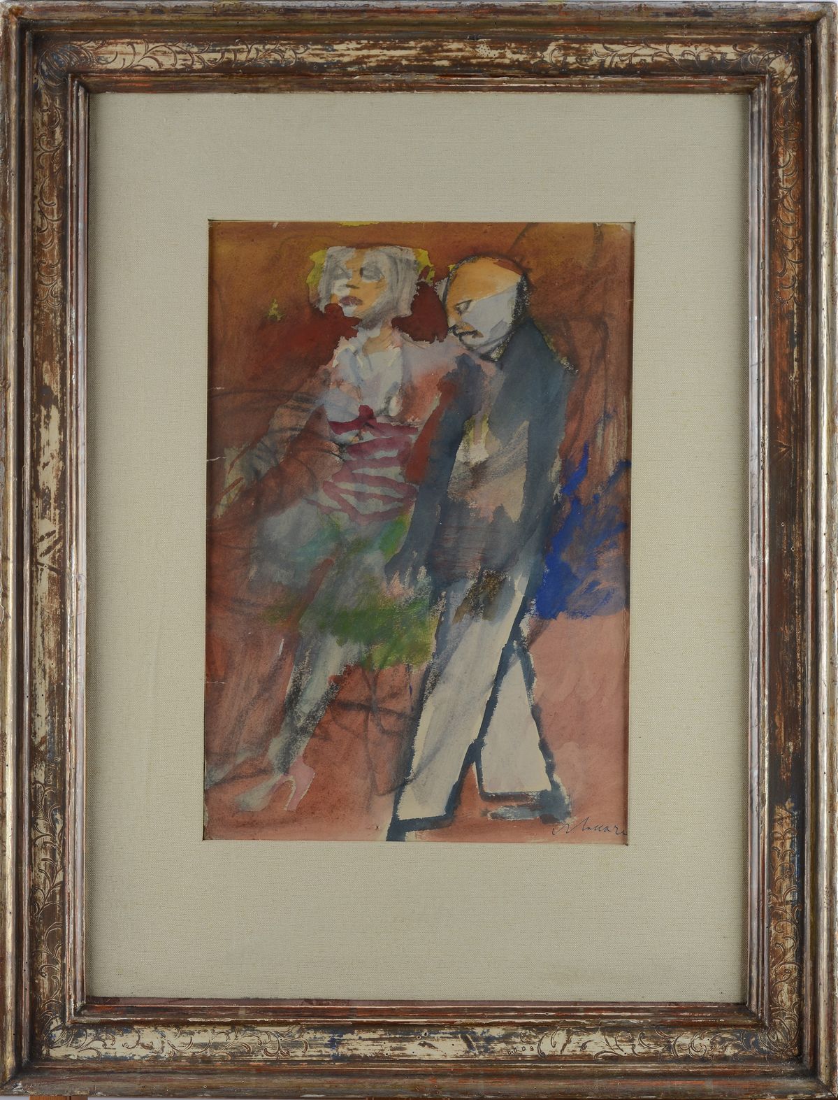 Mino Maccari - A Passeggio