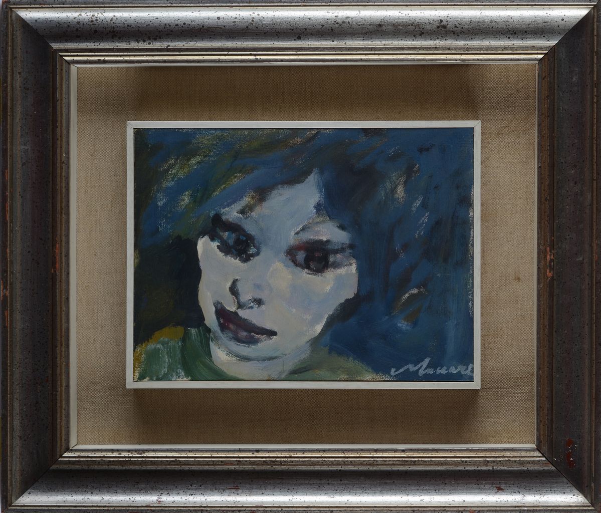 Mino Maccari - Volto di Donna