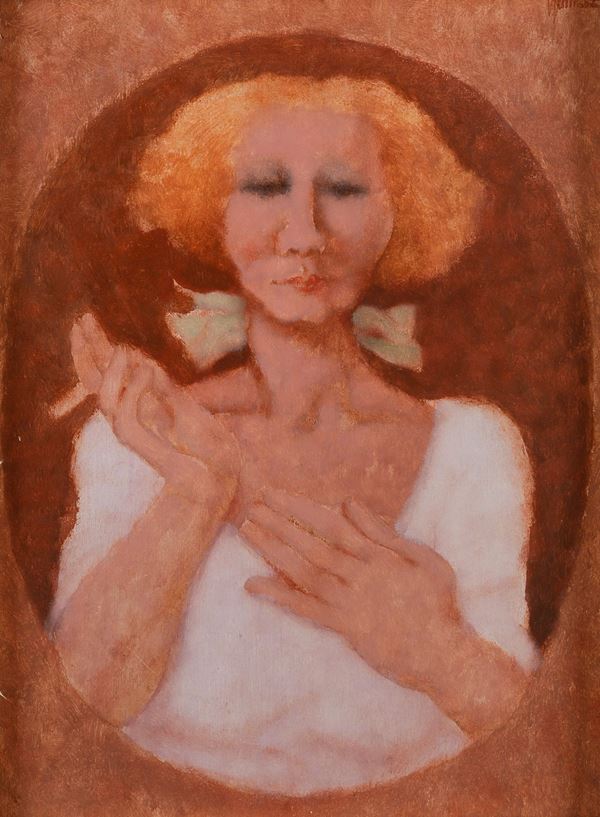 Remo Squillantini - Signora che fuma