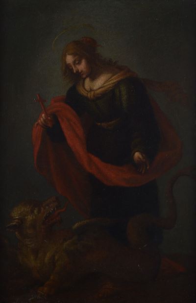 Santa Margherita D'antiochia e il Drago