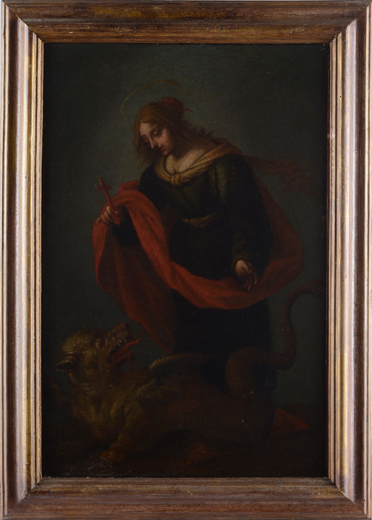 Scuola Fiorentina, XVII Sec. - Santa Margherita D'antiochia e il Drago