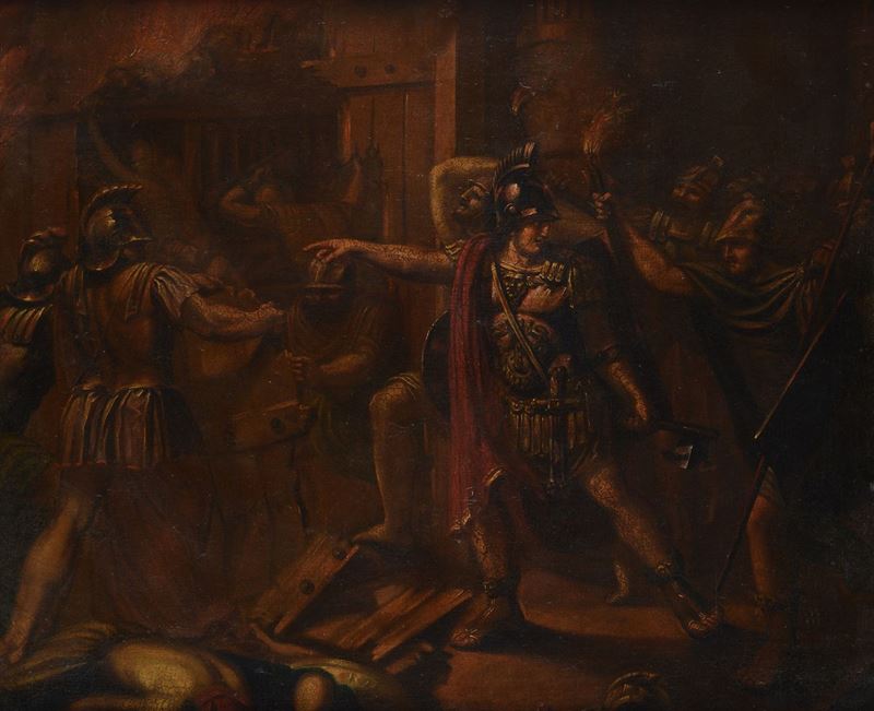Anonimo, XIX Sec. - Scena Classica