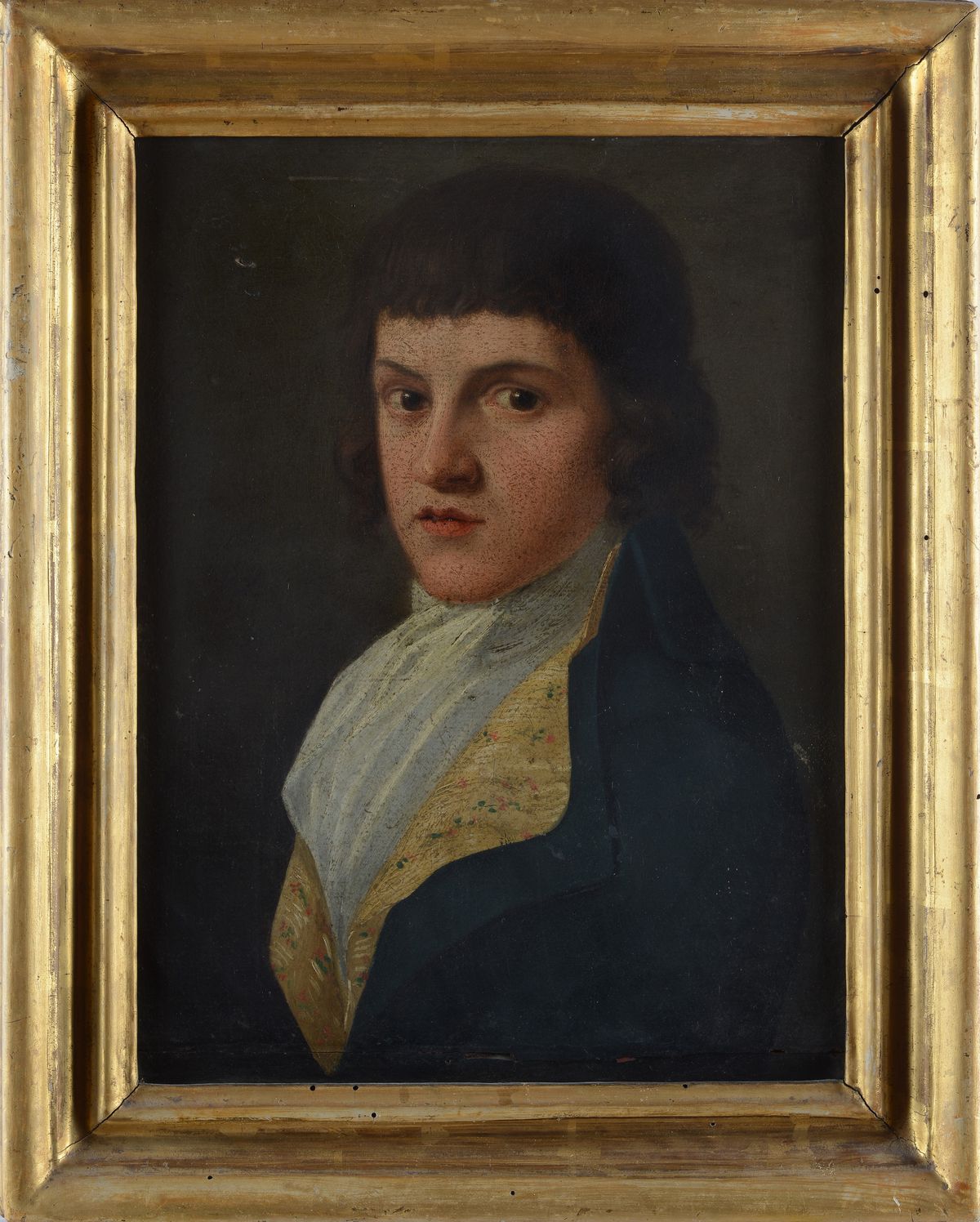 Scuola Europea, XIX Sec. - Ritratto di Giovane