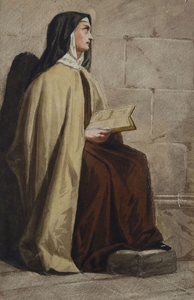 Suora in Meditazione