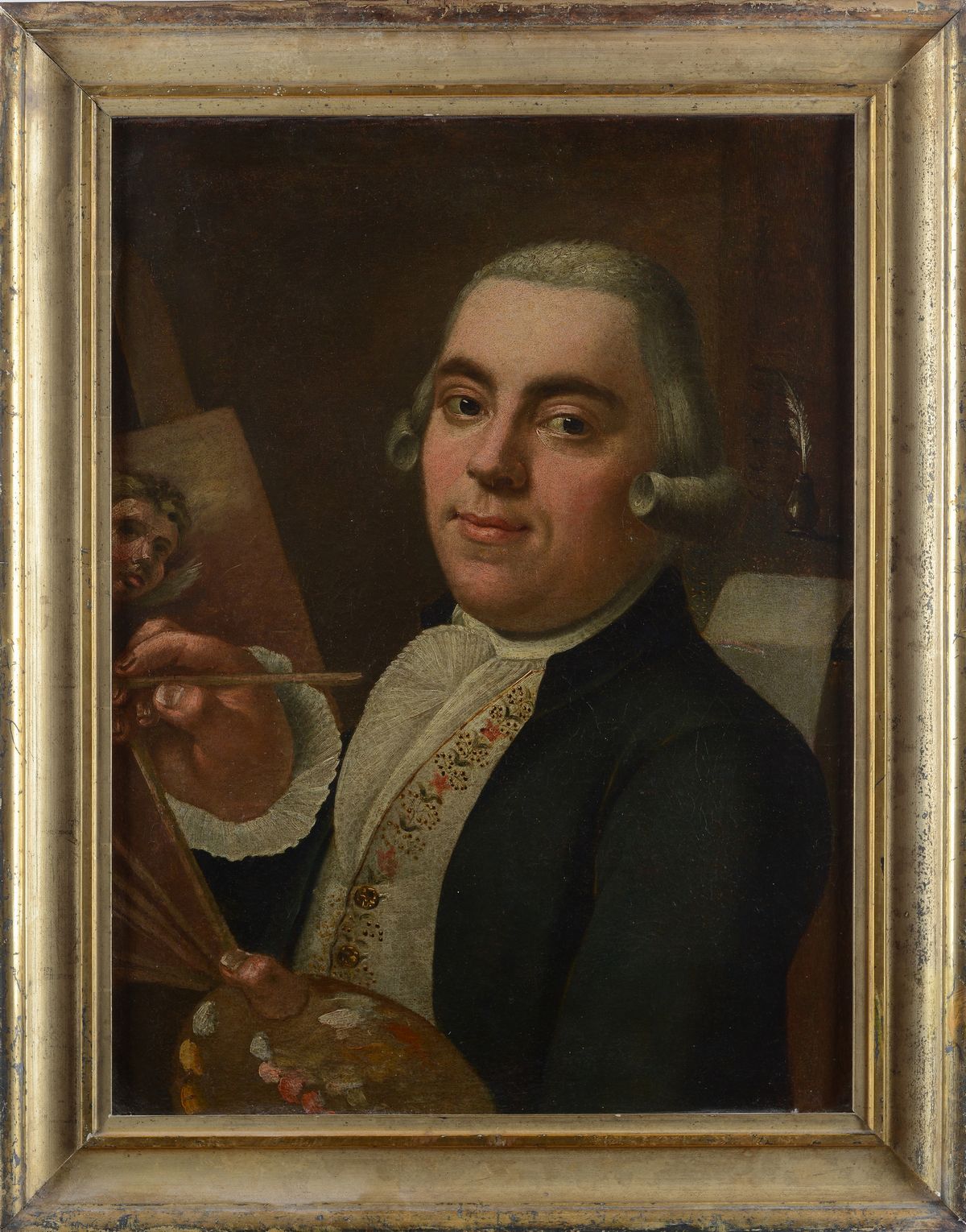 Scuola Napoletana, XVIII Sec. - Autoritratto