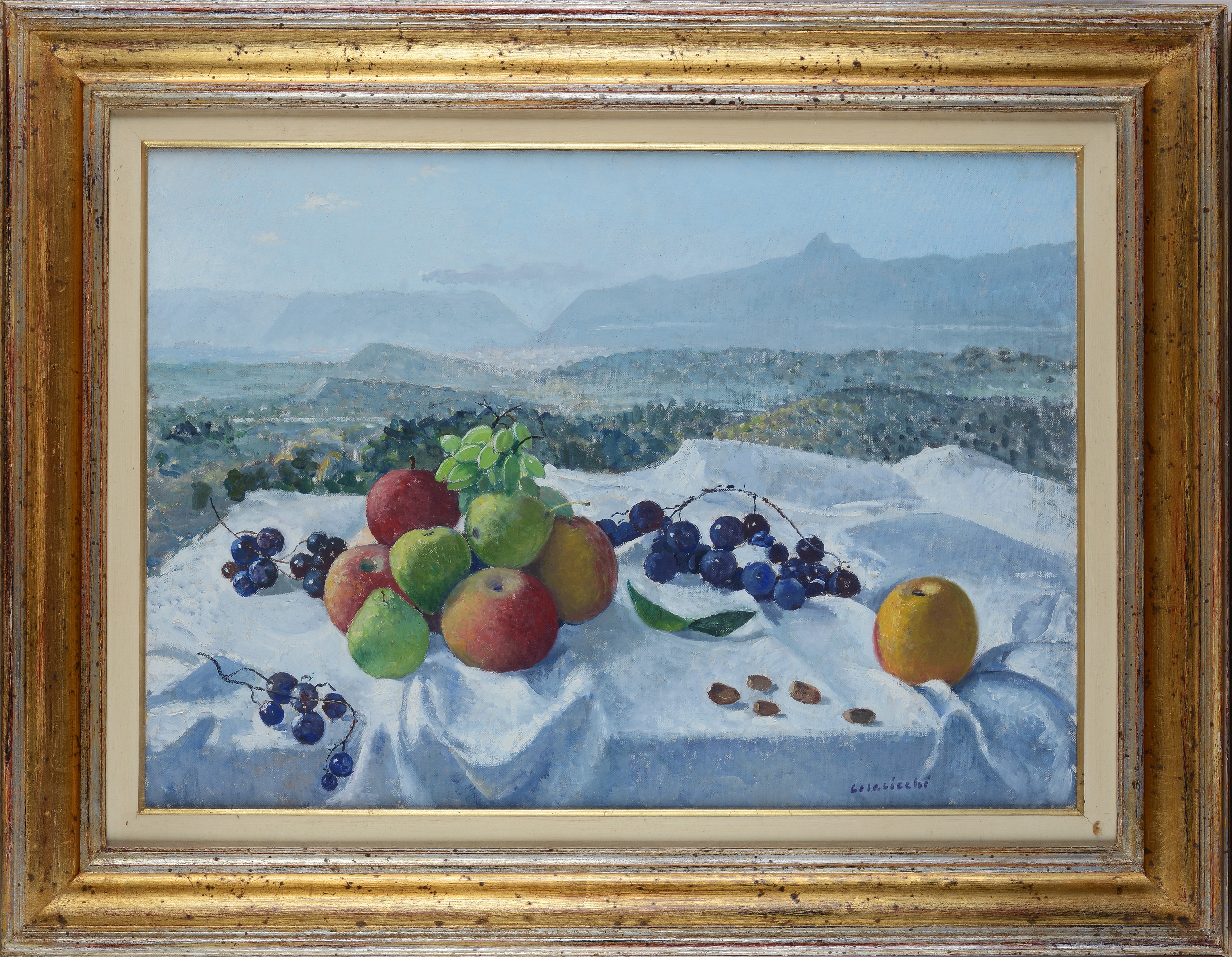 Giovanni Colacicchi - Frutta sulla Tovaglia