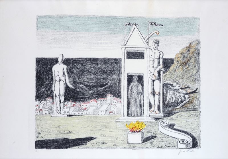 Giorgio De Chirico - La Sponda Misteriosa