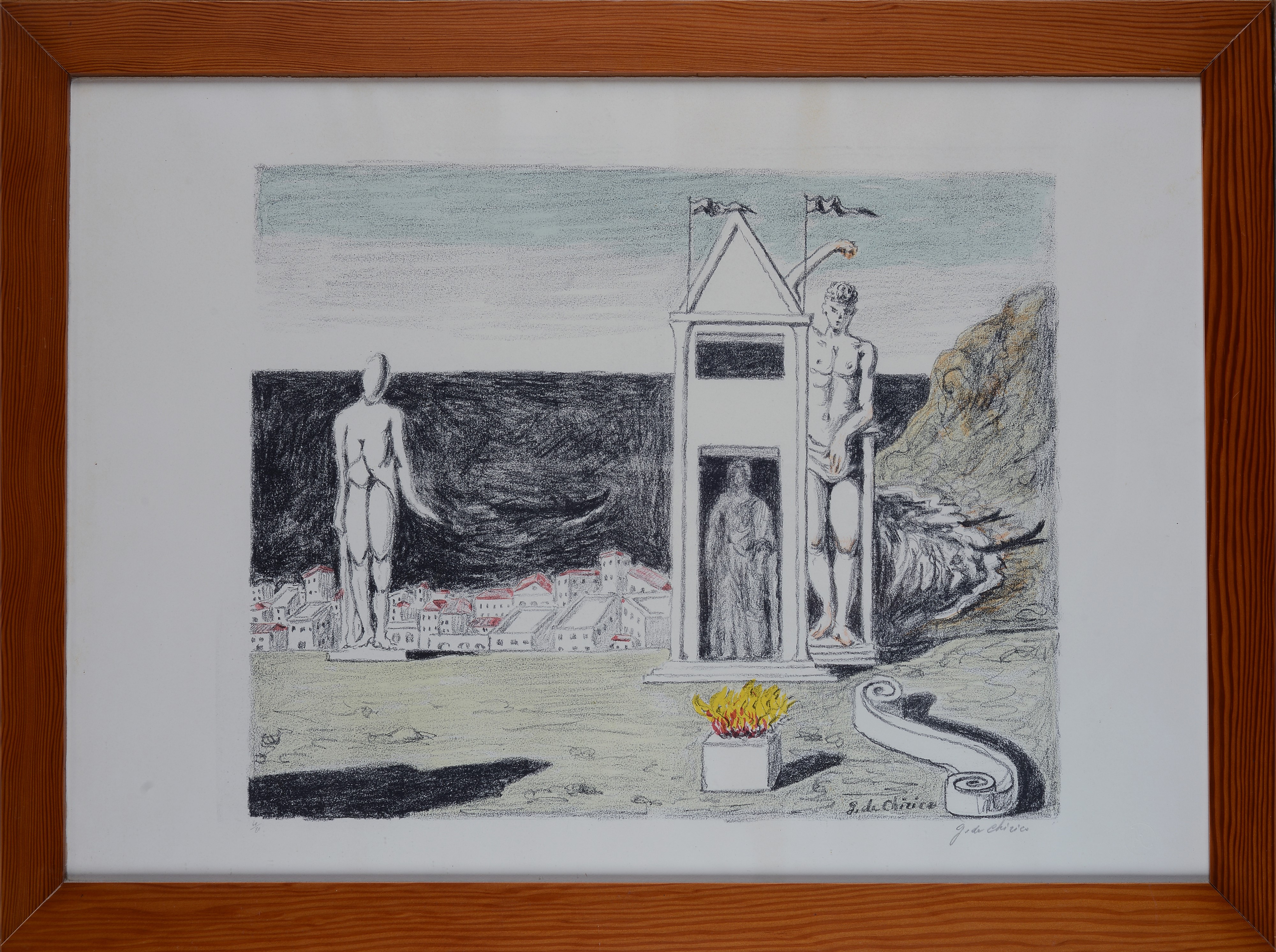 Giorgio De Chirico - La Sponda Misteriosa