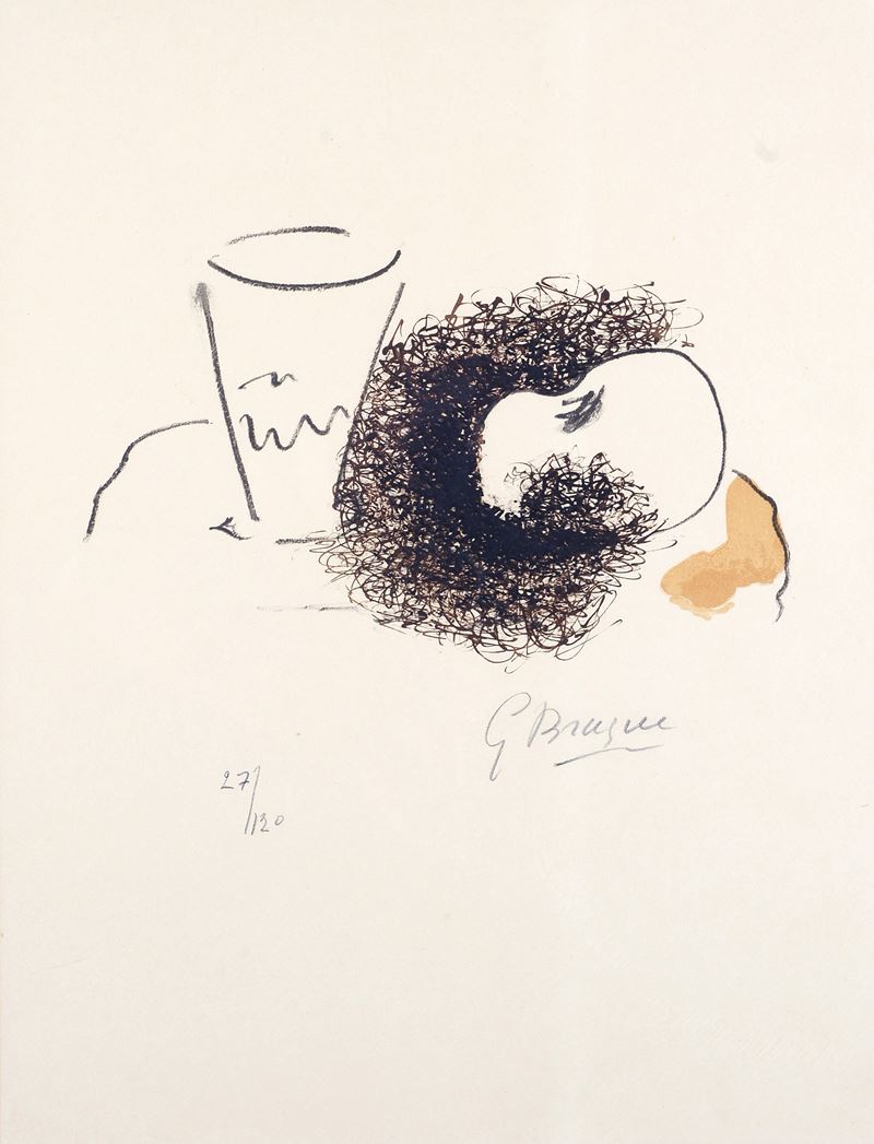Georges Braque - Horse-texte – DIX Oeuvrè