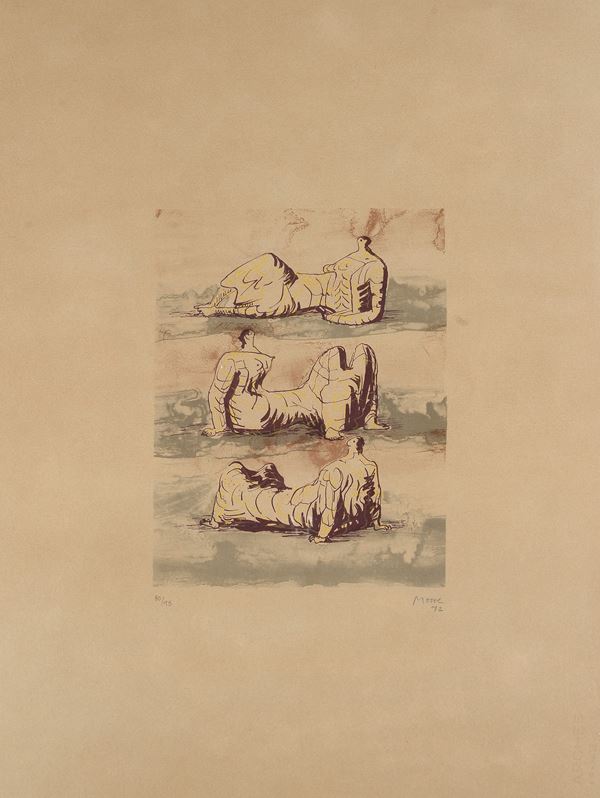 Henry Moore - Three Reclining Figures