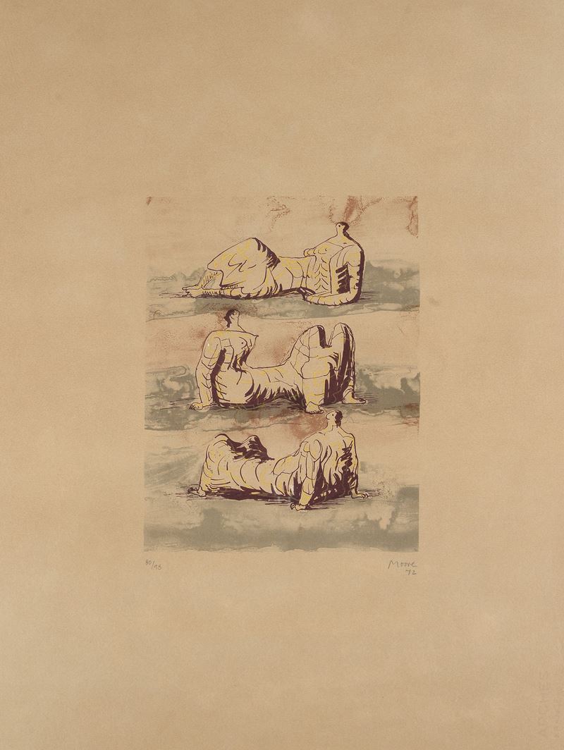 Henry Moore - Three Reclining Figures