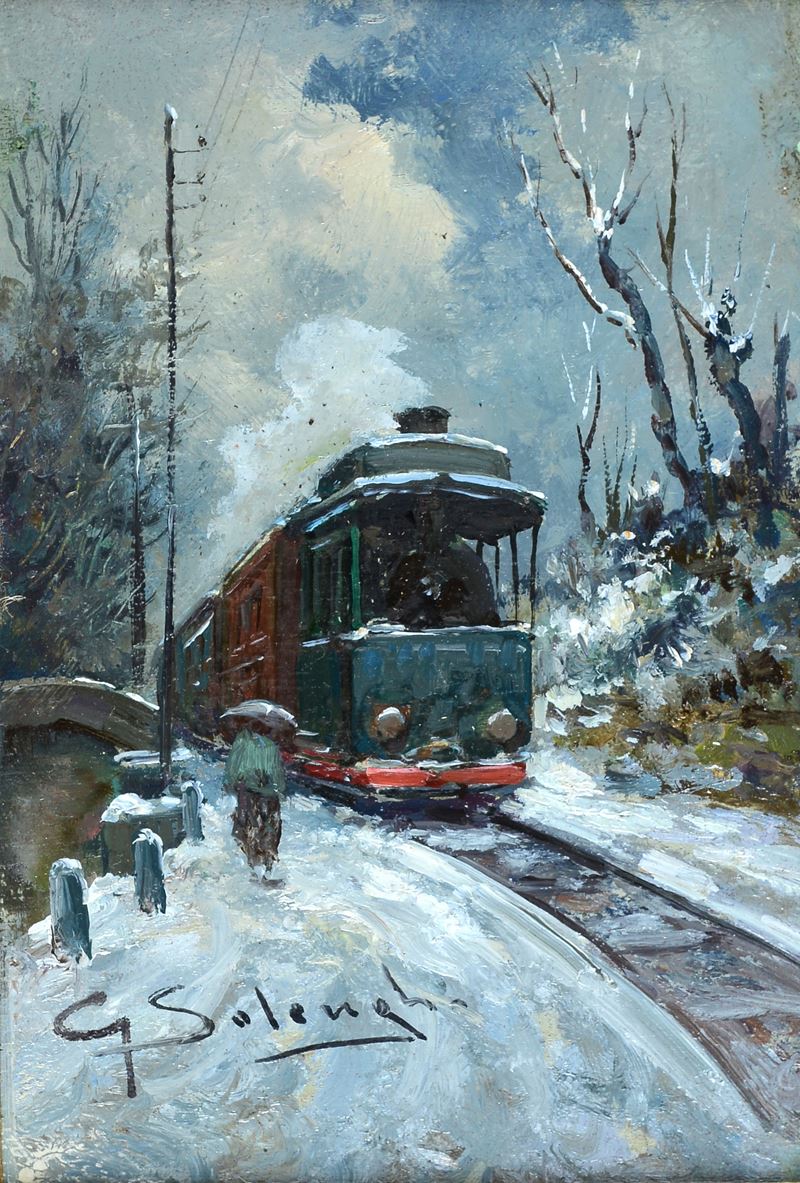 Giuseppe Solenghi - Treno