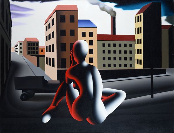 Mark Kostabi - Waiting for it out