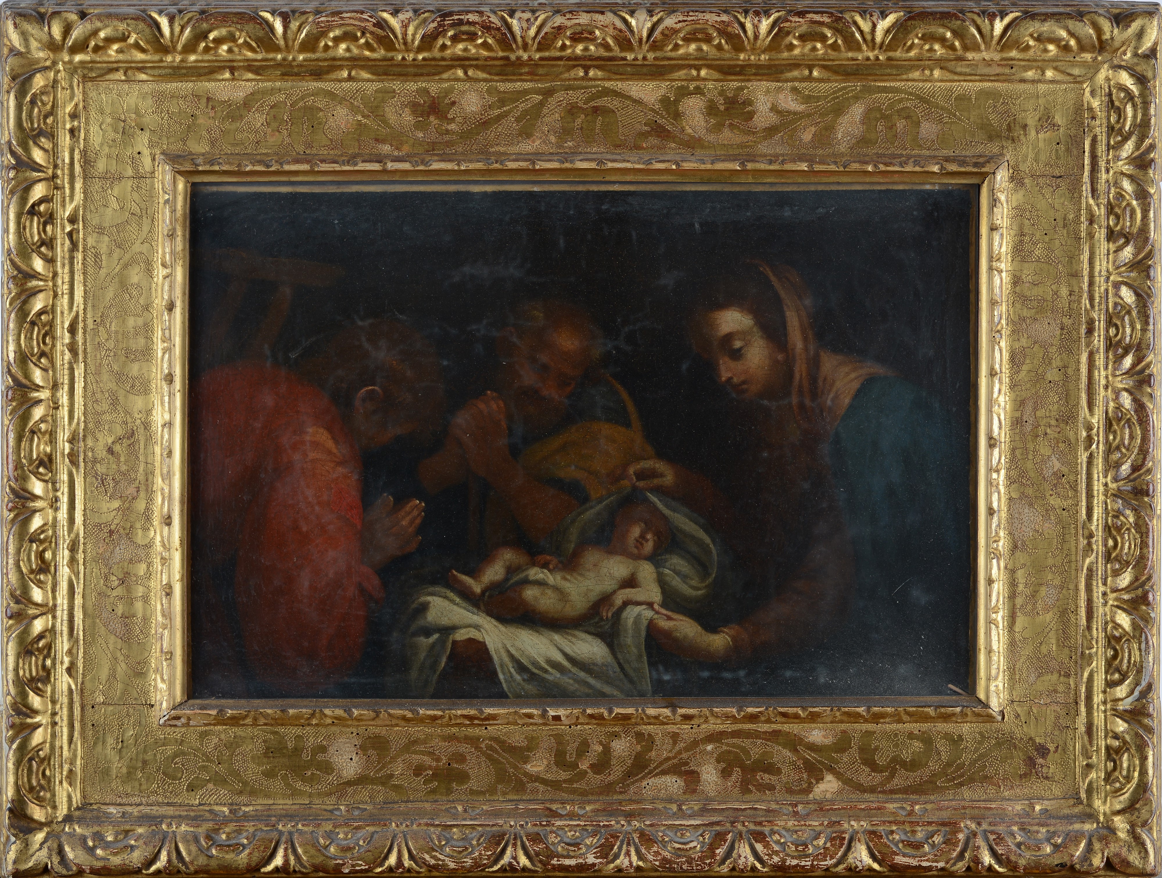 Anonimo, XVIII Sec., Scuola Italia Settentrionale, XVII Sec. - Natività
