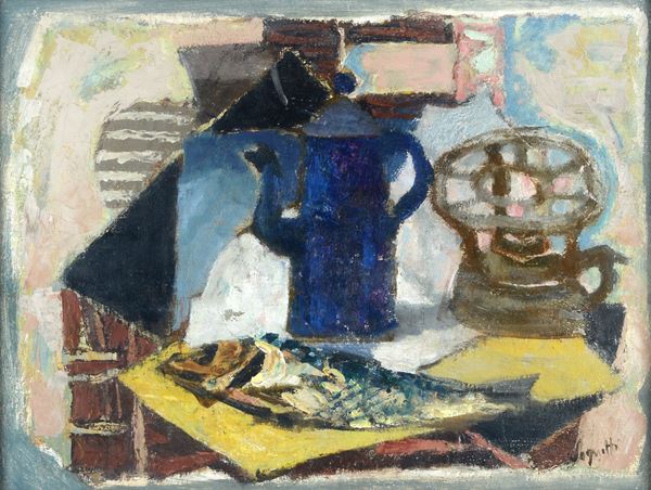Gianni Vagnetti - Still life with fish