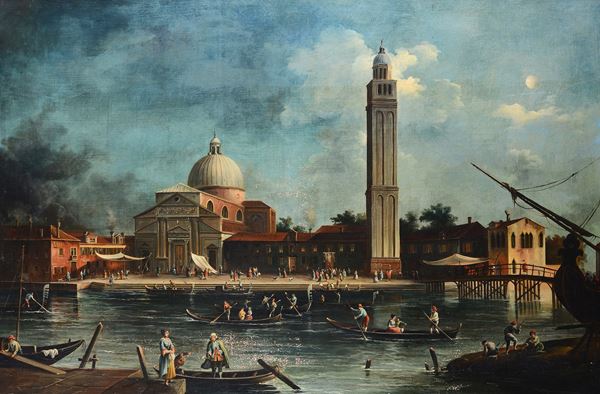 Anonimo, XIX - XX sec. - Venetian view