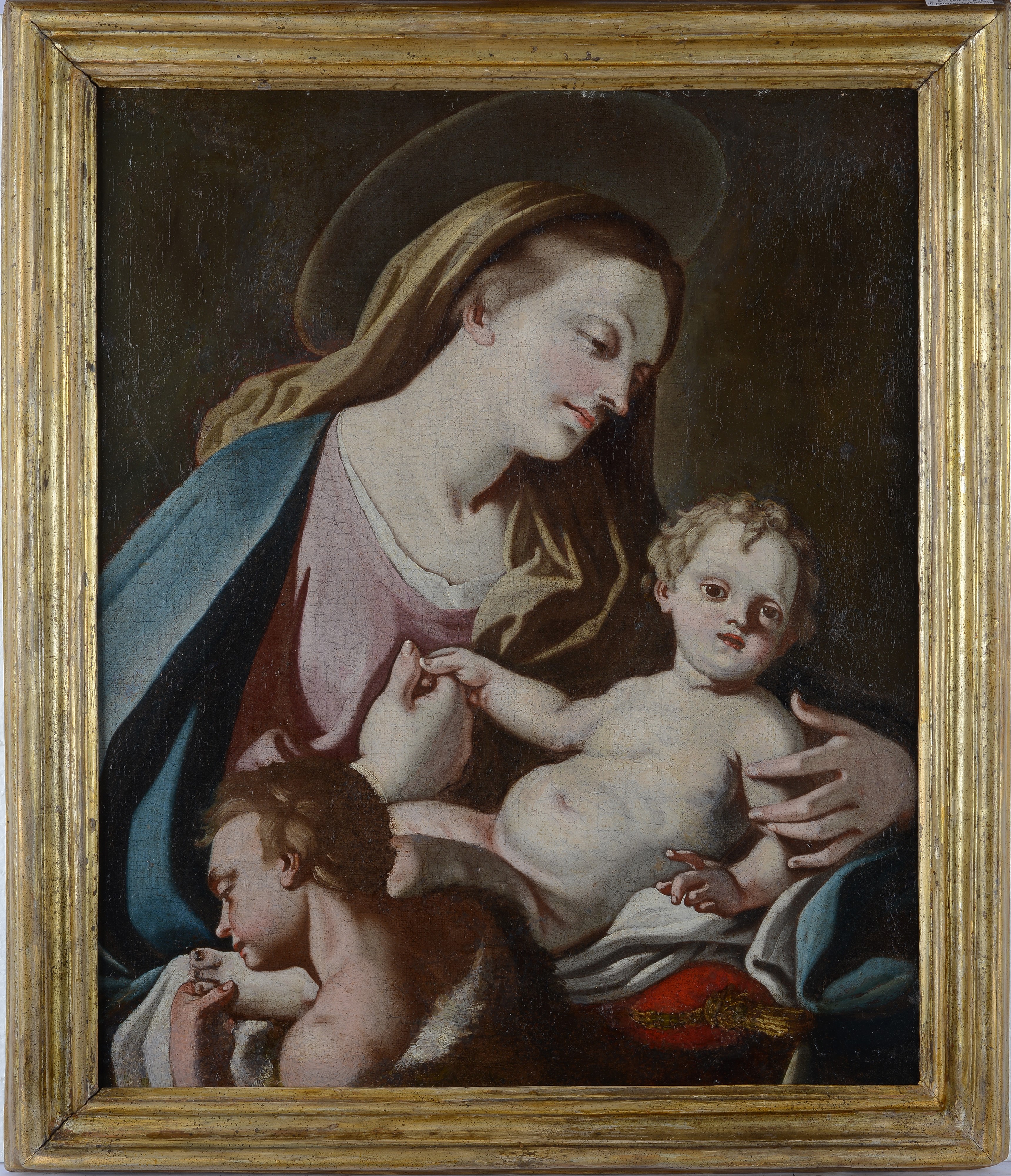 Scuola Italia Meridionale, XVIII Sec. - Madonna con Bambino