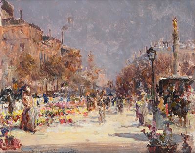 Mercato dei Fiori a Parigi