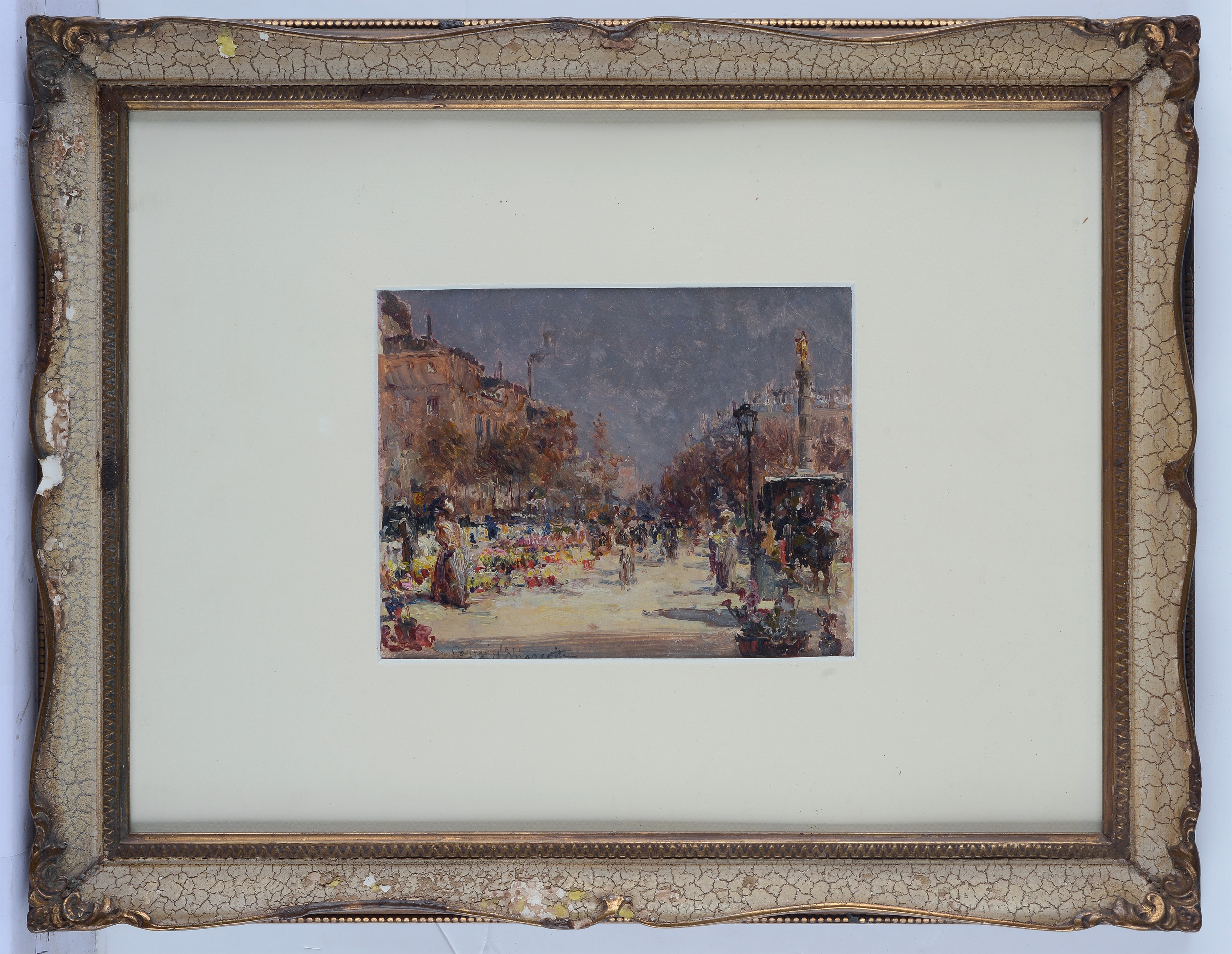 Francesco Margotti - Mercato dei Fiori a Parigi