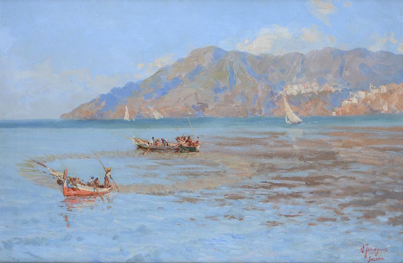Antonio Ferrigno - Pesca con la Rete