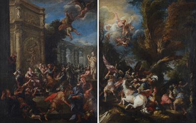 Coppia di Dipinti