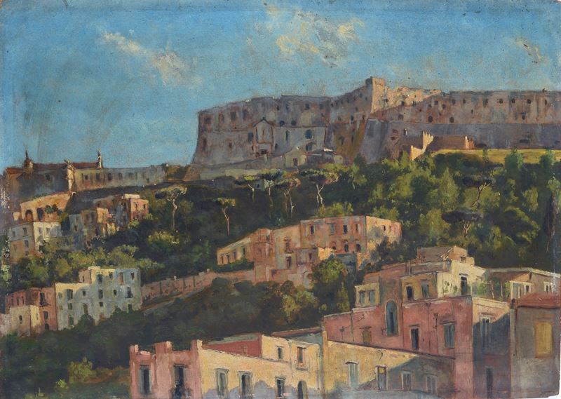 Anonimo, XIX - XX Sec. - San Martino a Napoli