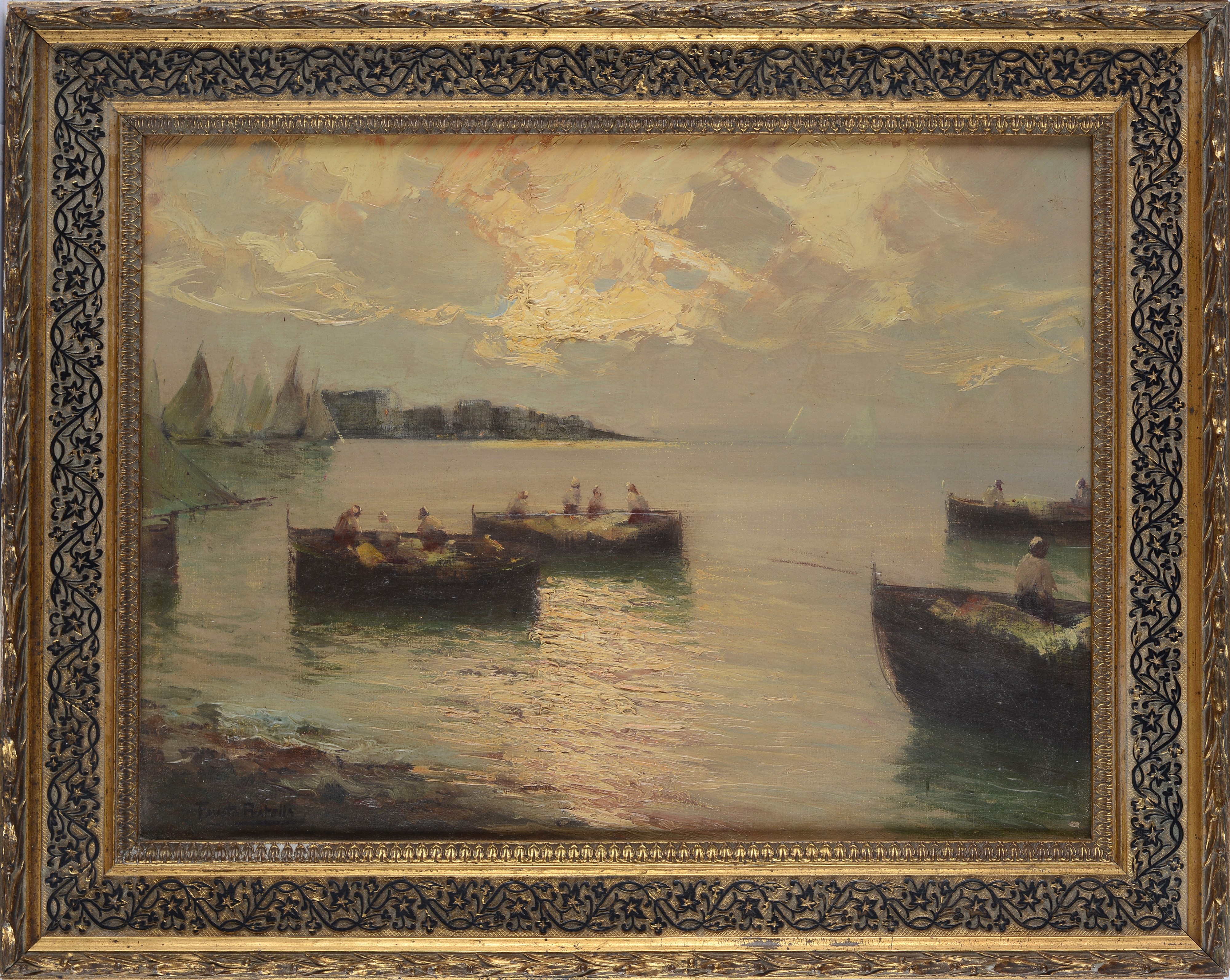 Fausto Pratella - Tramonto nel Golfo