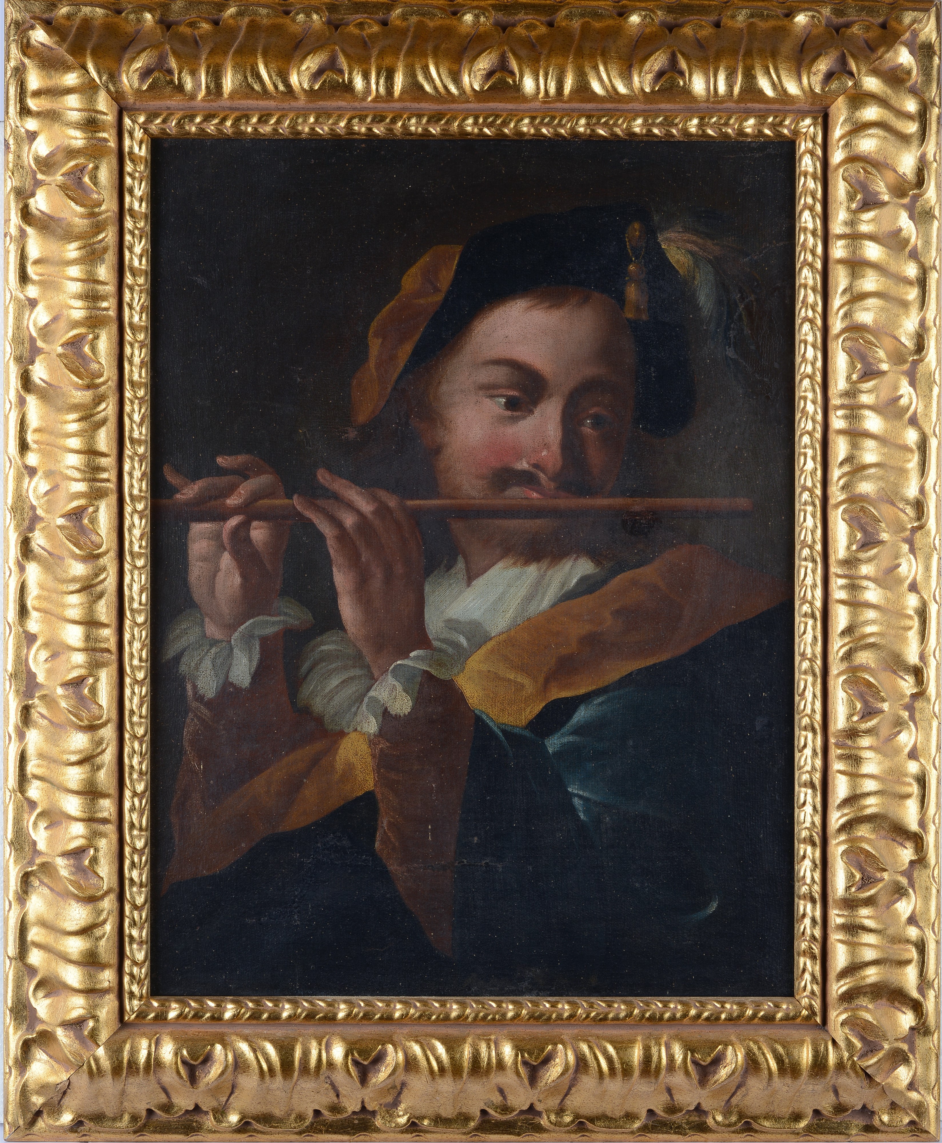 Attr. a Jean-baptiste Deshays - Suonatore di Flauto