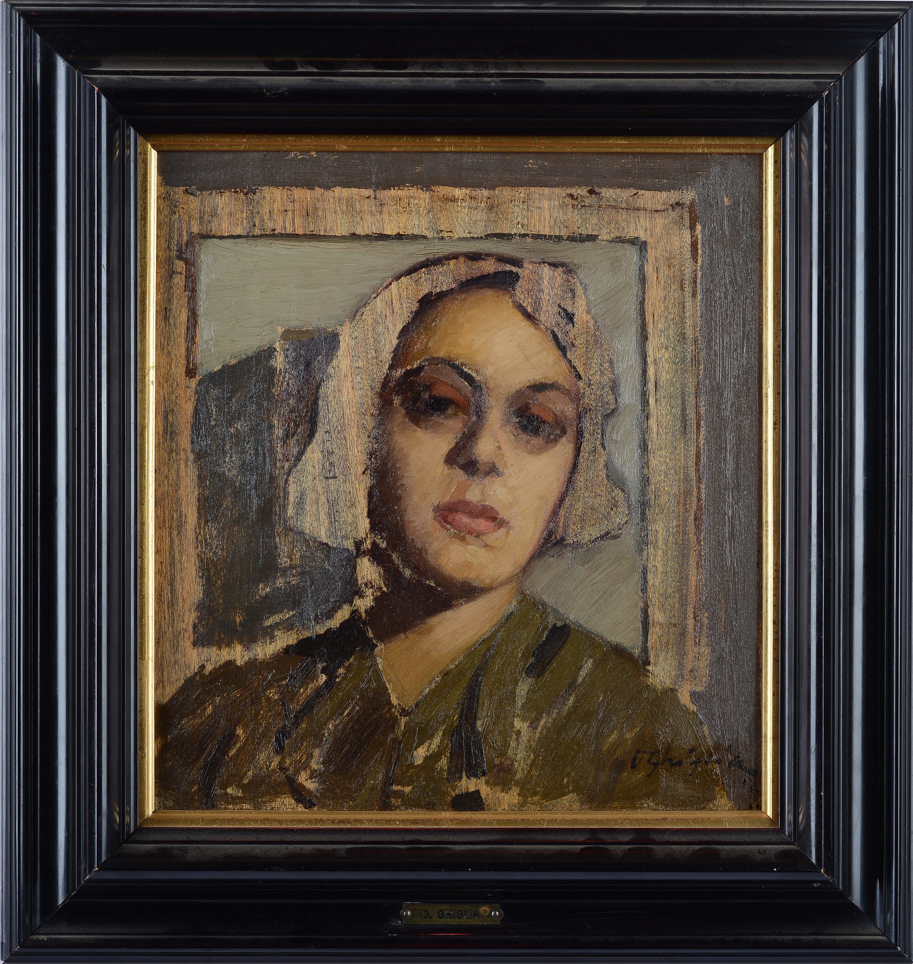 Oscar Ghiglia - Ritratto di Elvira Gonnelli