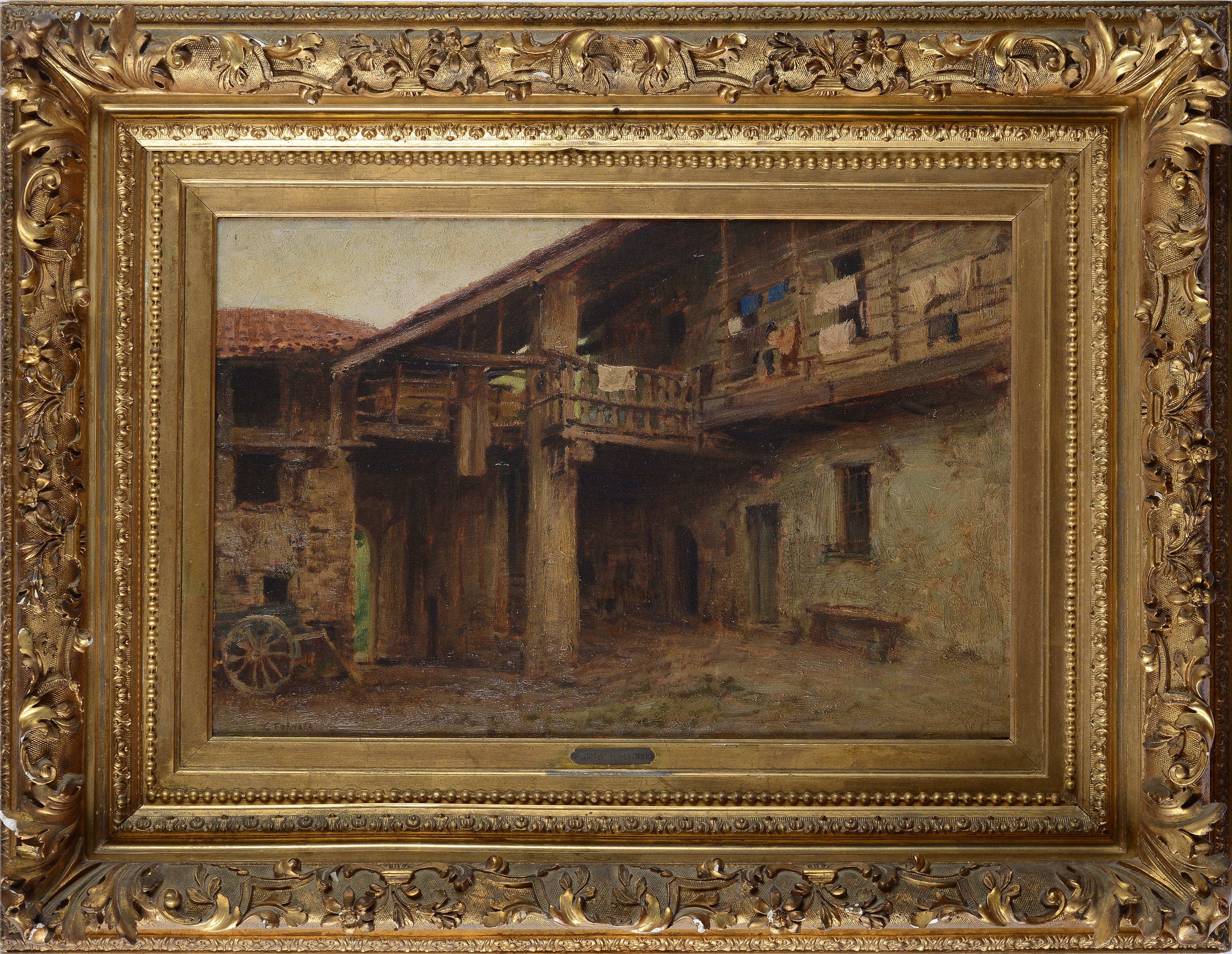 Carlo Fornara - Il Cortile della Cascina