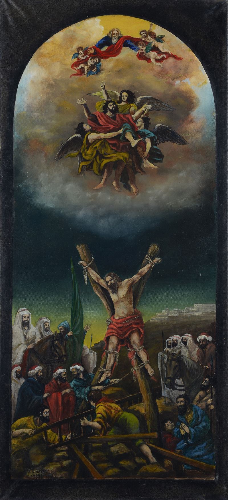 Athos Rogero Natali - Martirio e Gloria di Sant'andrea