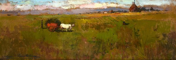Giovanni Bartolena - Campagna toscana