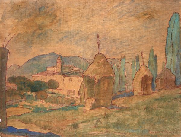 Benvenuto Benvenuti - Campagna toscana