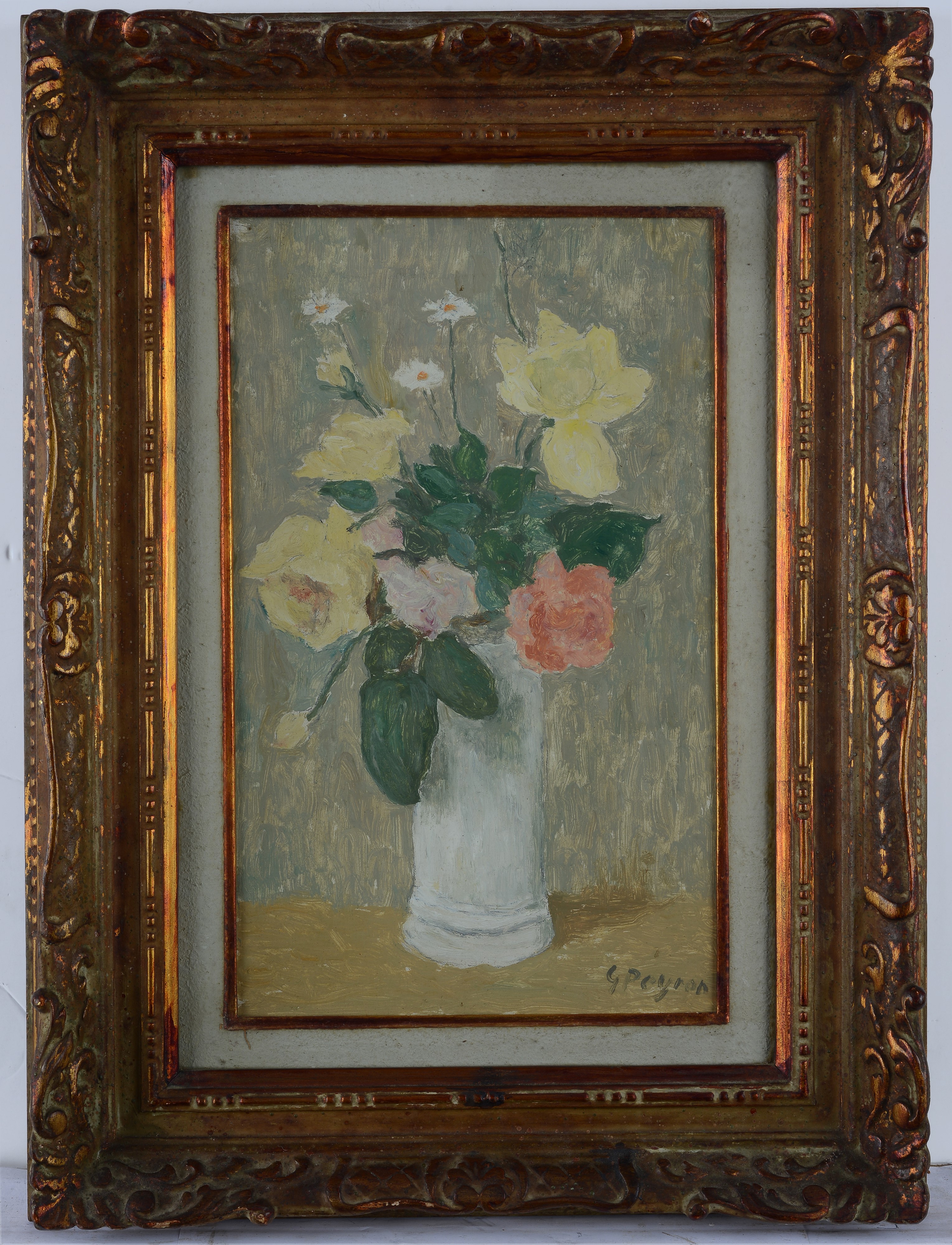 Guido Peyron - Vaso con Fiori