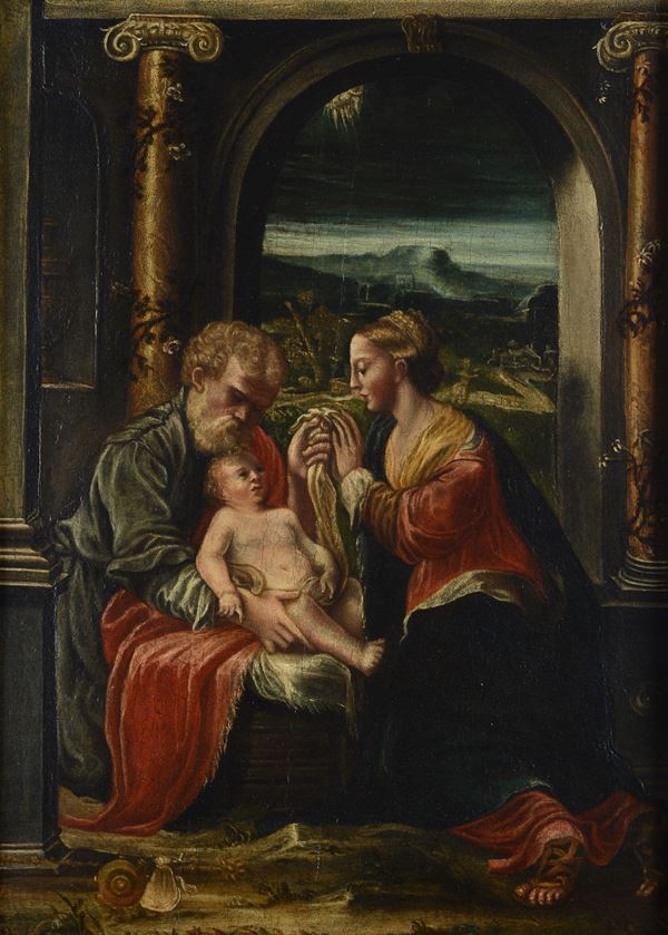 Girolamo Bedoli - Sacra Famiglia