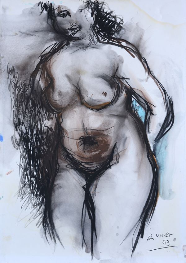 Augusto Murer - Nudo di donna