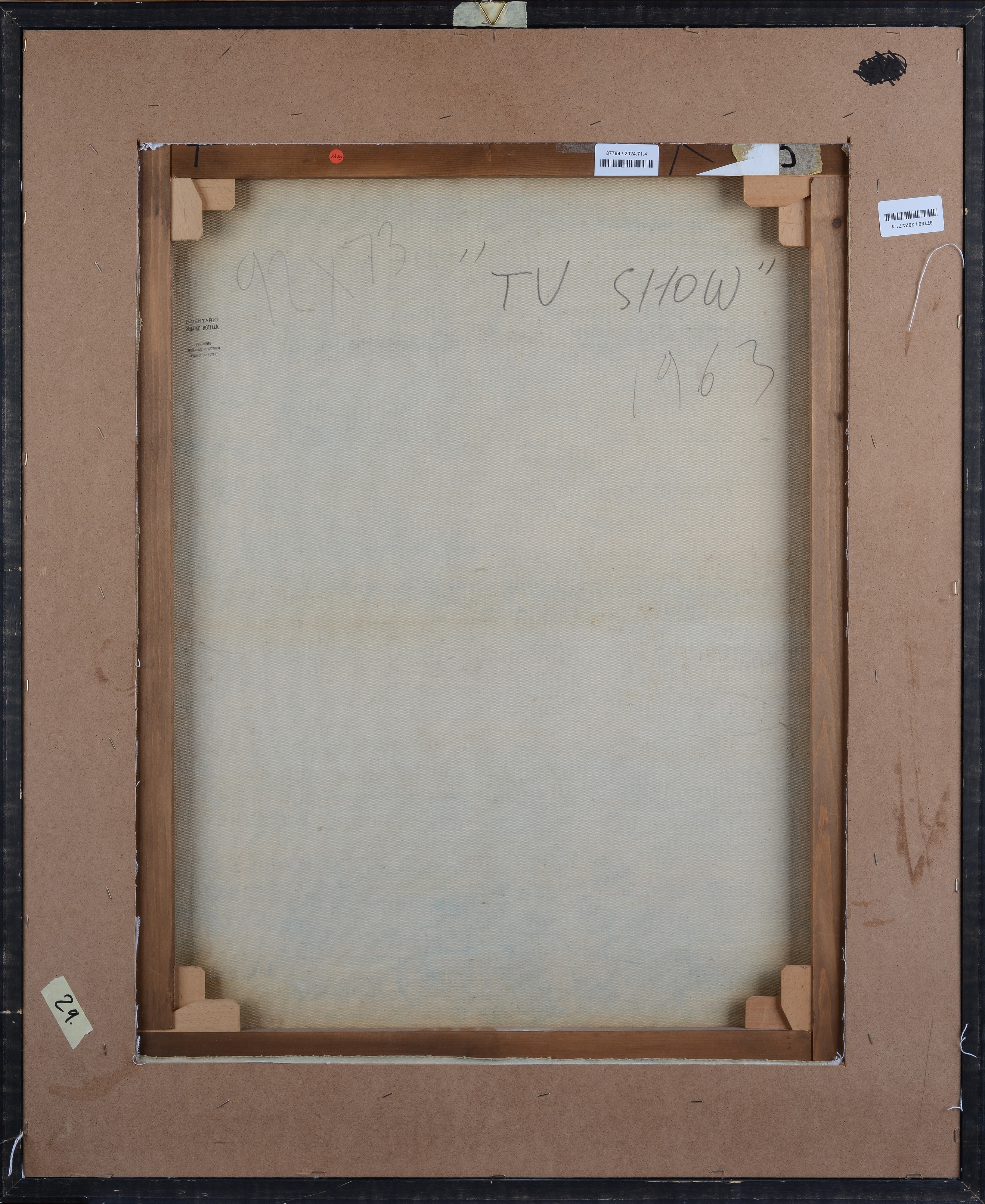 Mimmo Rotella - Tv Show