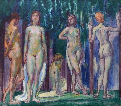 Nudi Femminili nel Bosco
